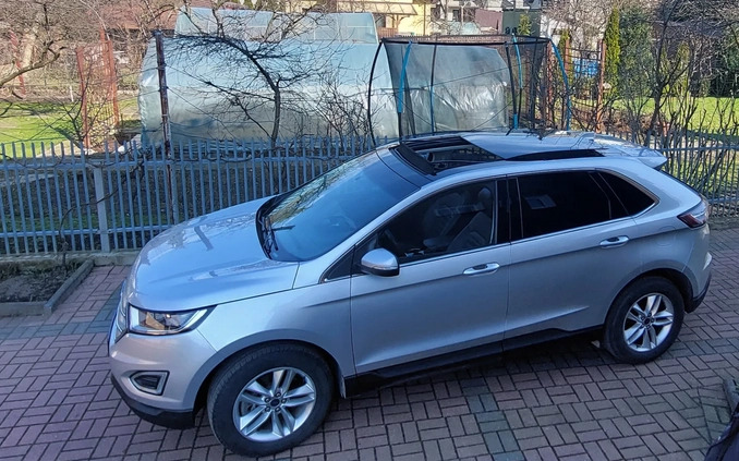 Ford EDGE cena 79500 przebieg: 101000, rok produkcji 2017 z Warszawa małe 46